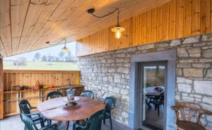Éclairage terrasse extérieur – Modave