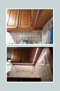 Illumination d'un meuble de cuisine - Durbuy